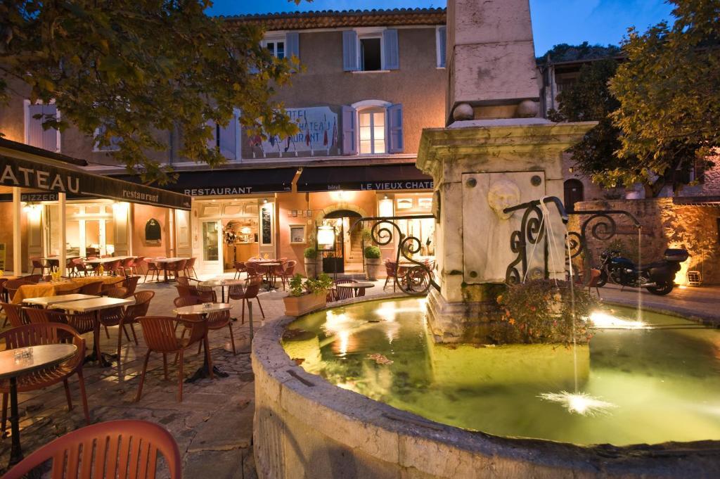 Le Vieux Chateau Aiguines Exterior photo